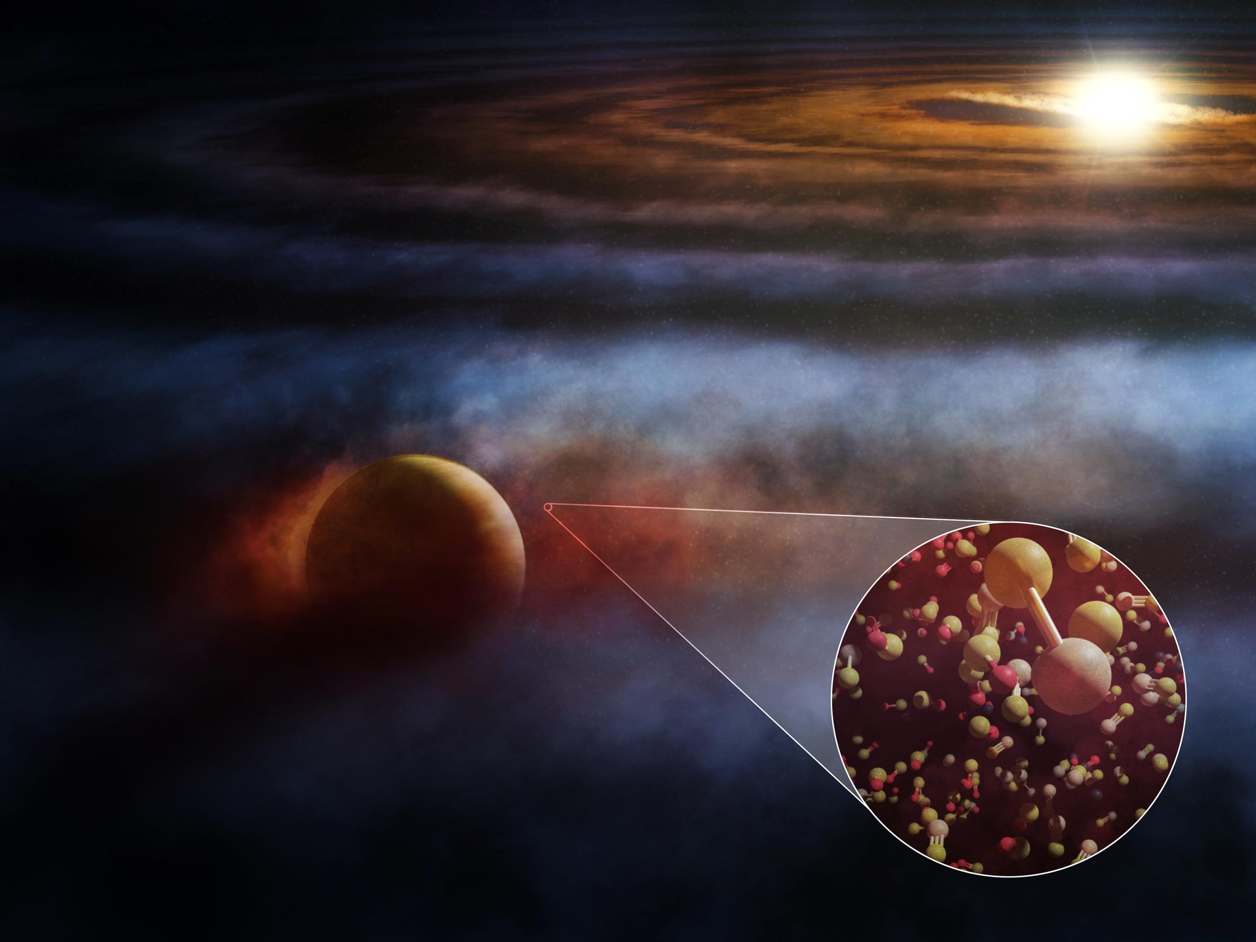 Featured image for Cosmic Chemical Detectives: Unveiling the Secrets of Protoplanets and Star-Birthing Clouds