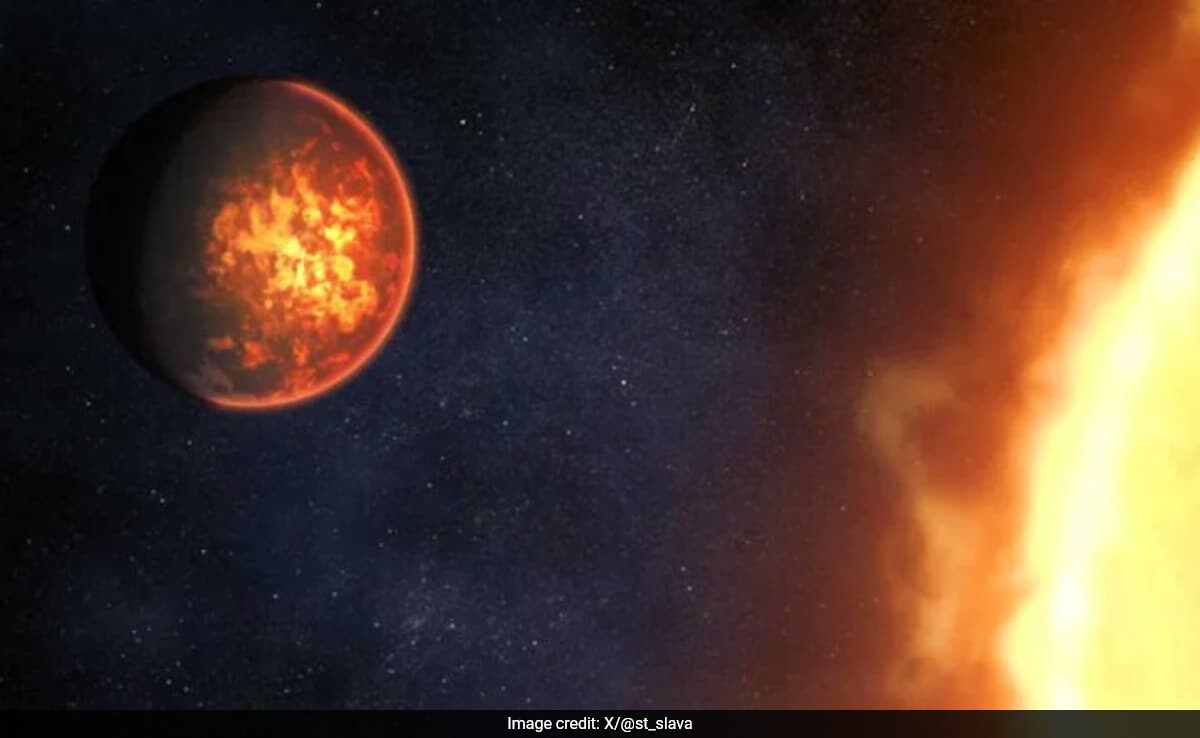 "NASA Discovers Fiery Exoplanet Melting From Within"
