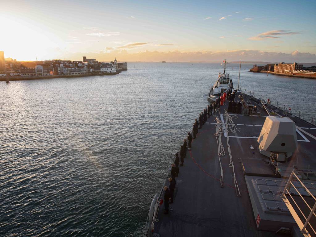 Featured image for USS Thomas Hudner successfully neutralizes Yemeni attack drones in the Red Sea