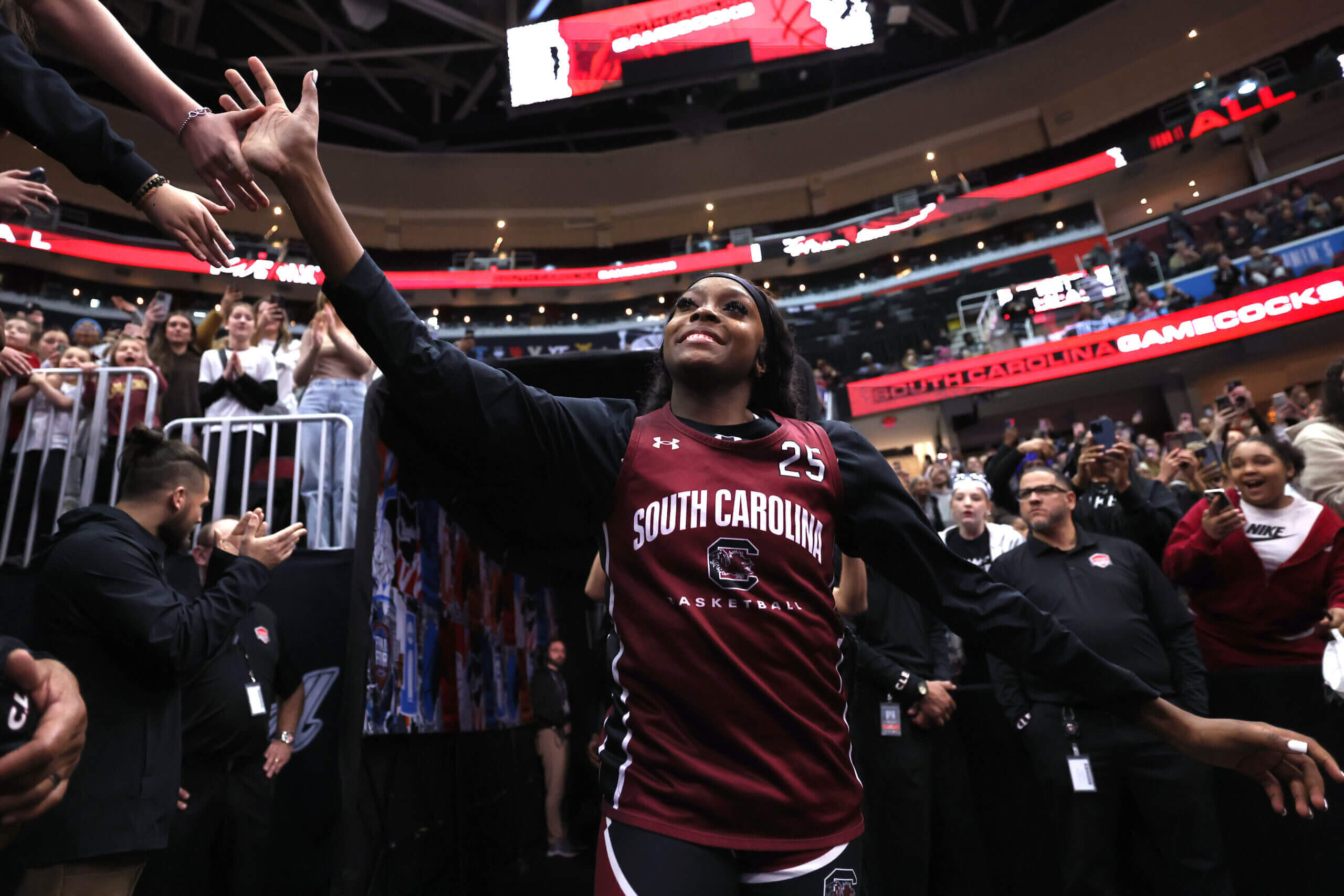 "Raven Johnson's Redemption: South Carolina vs. Iowa Final Four Showdown"