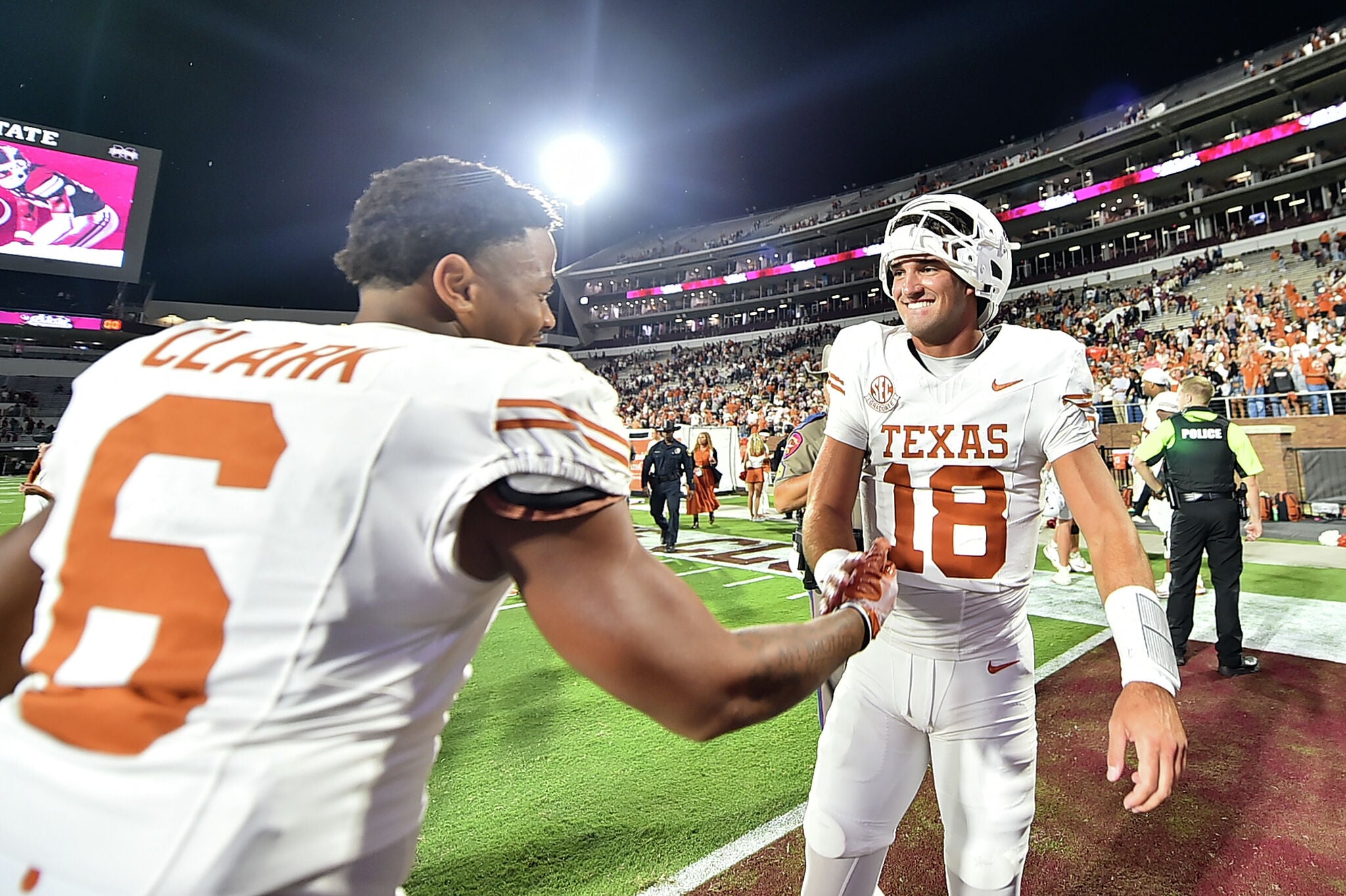 Featured image for Texas Football Edges Mississippi State in OT Amid Manning Injury Concerns