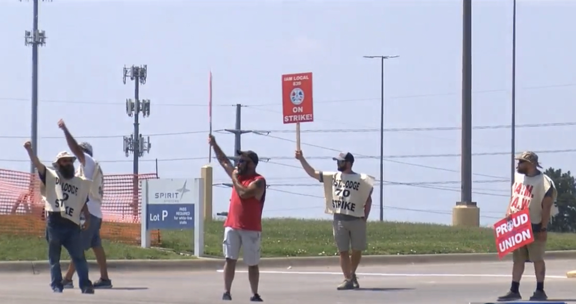 Spirit AeroSystems Workers Demand Improved Healthcare and Wages Amid Strike and Plant Closure.