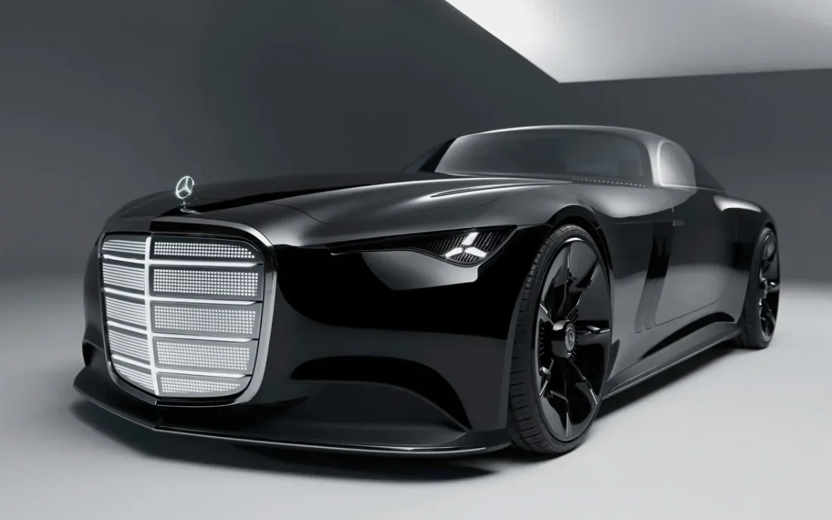 Solar paint could add 7,450 miles of range per year, Mercedes Vision Iconic debuts