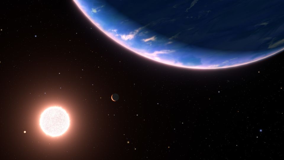 "NASA's Hubble Discovers Water Vapor in Atmosphere of Tiny Exoplanet"
