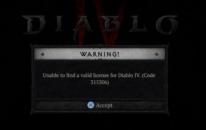 Diablo 4 Launch Plagued by Login and License Issues.
