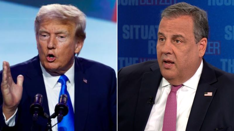 Chris Christie Takes Aim at Trump's Social Media Attacks