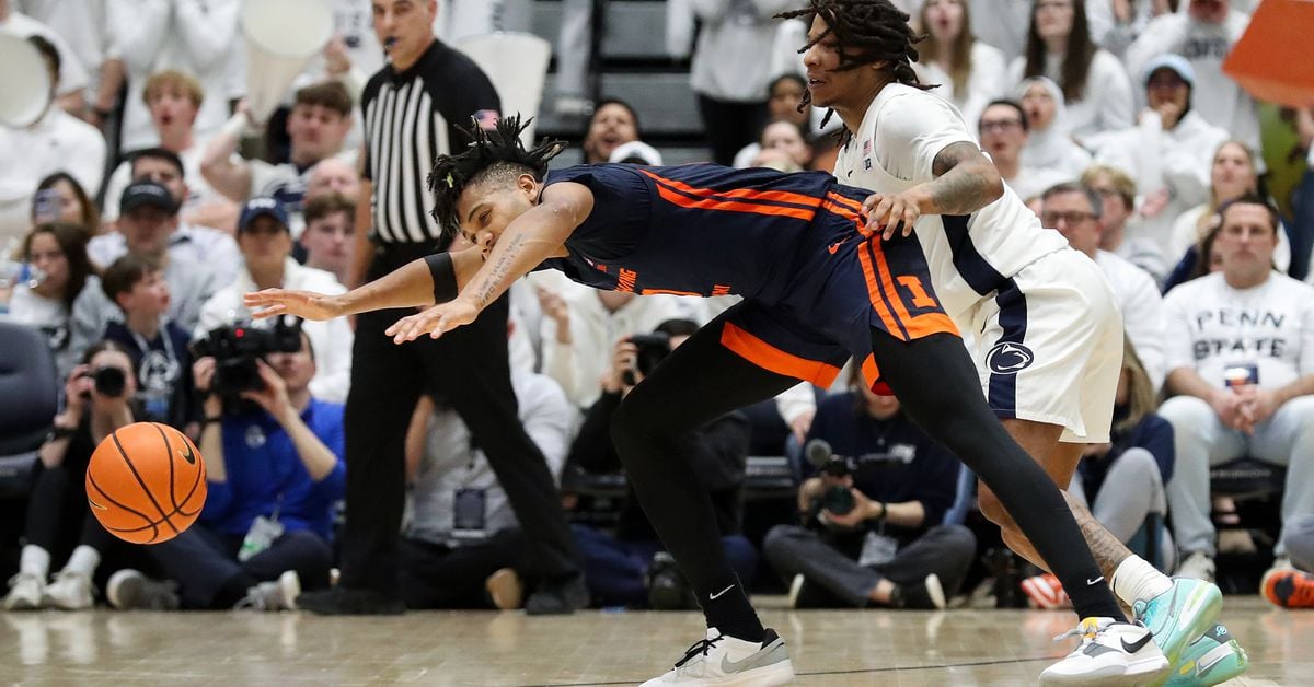 Featured image for "Upset Alert: Penn State's Win Over No. 12 Illinois Shakes College Basketball"