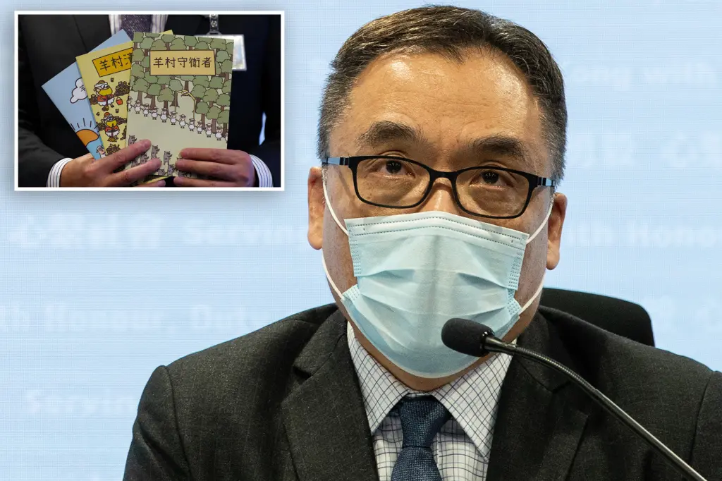 Hong Kong and Chinese authorities arrest men over 'seditious' children's books