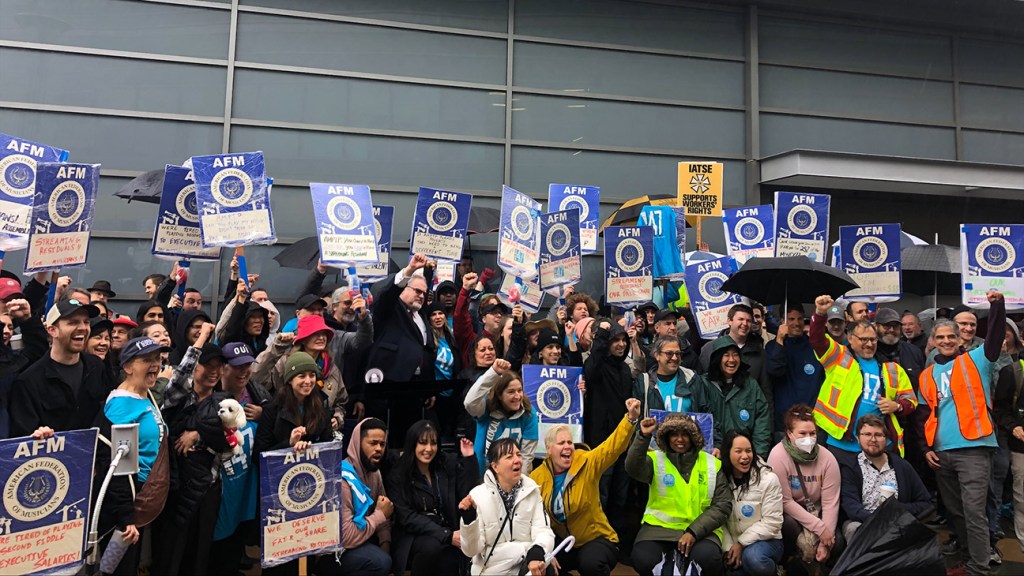 Featured image for "Hollywood Musicians' Union Gears Up for Strike Over AI and Streaming Residuals"