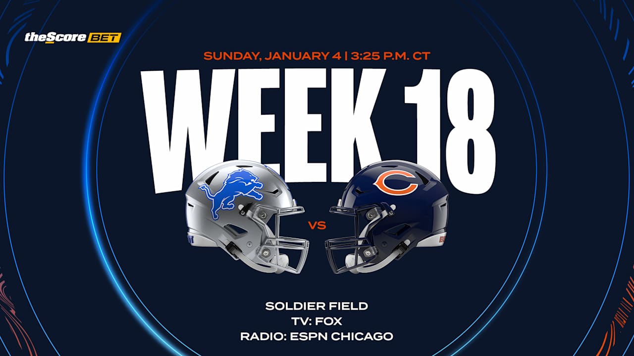 Featured image for Lions-Bears Week 18: Key Players, Kickoff Details, and Playoff Outlook