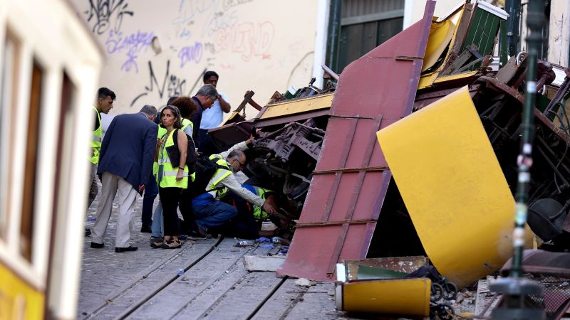 Featured image for Portugal mourns after deadly Lisbon funicular crash