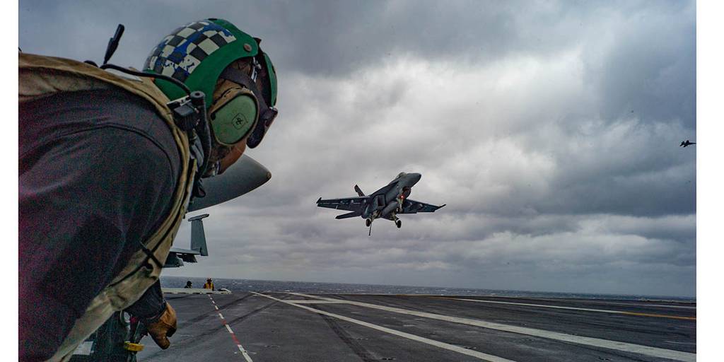 Featured image for "Electrical Fire Strikes Aircraft Carrier Abraham Lincoln in Port"