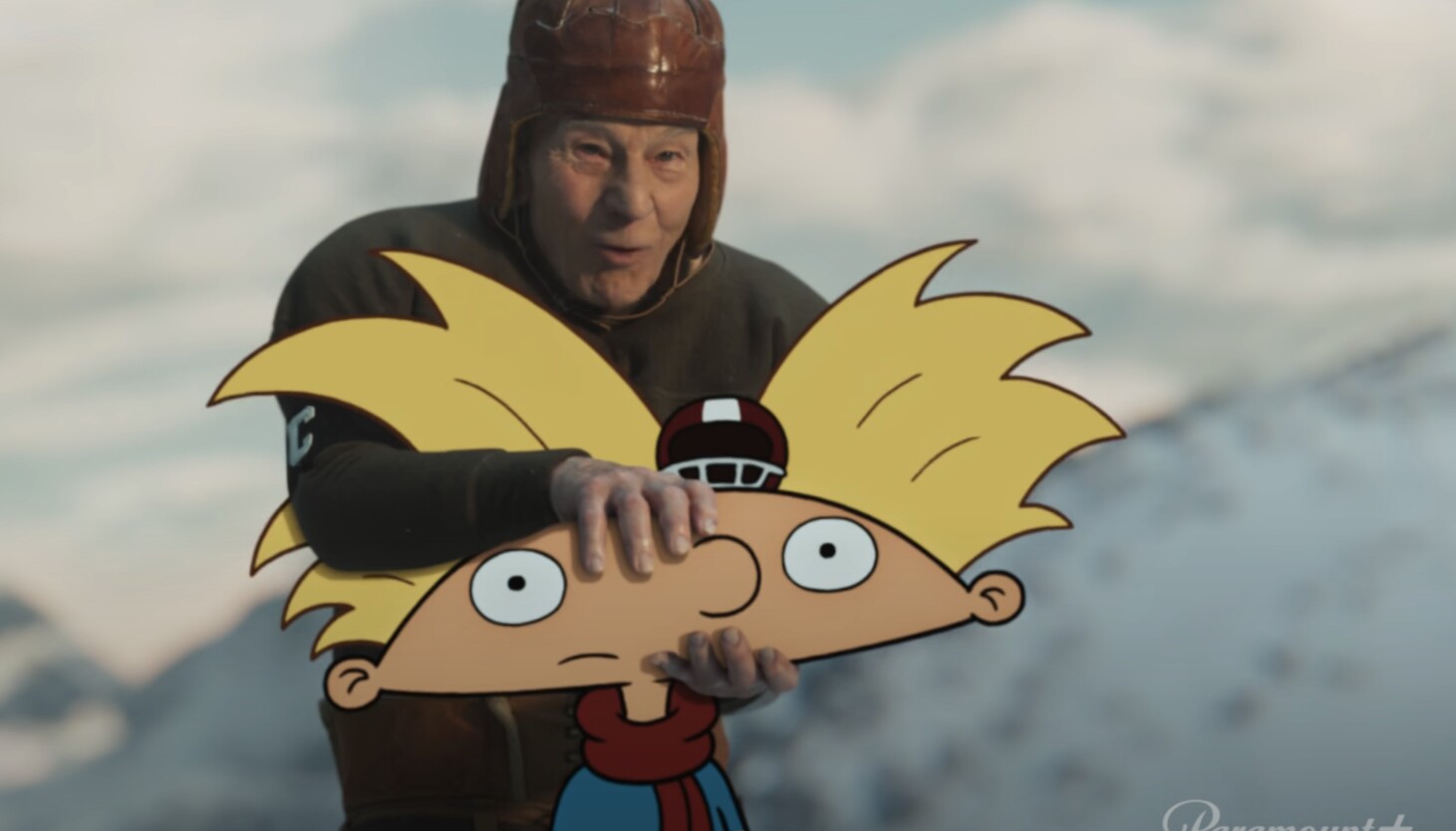 Featured image for "Star-Studded Paramount+ Super Bowl Commercial Features Patrick Stewart, Tua Tagovailoa, and Drew Barrymore"