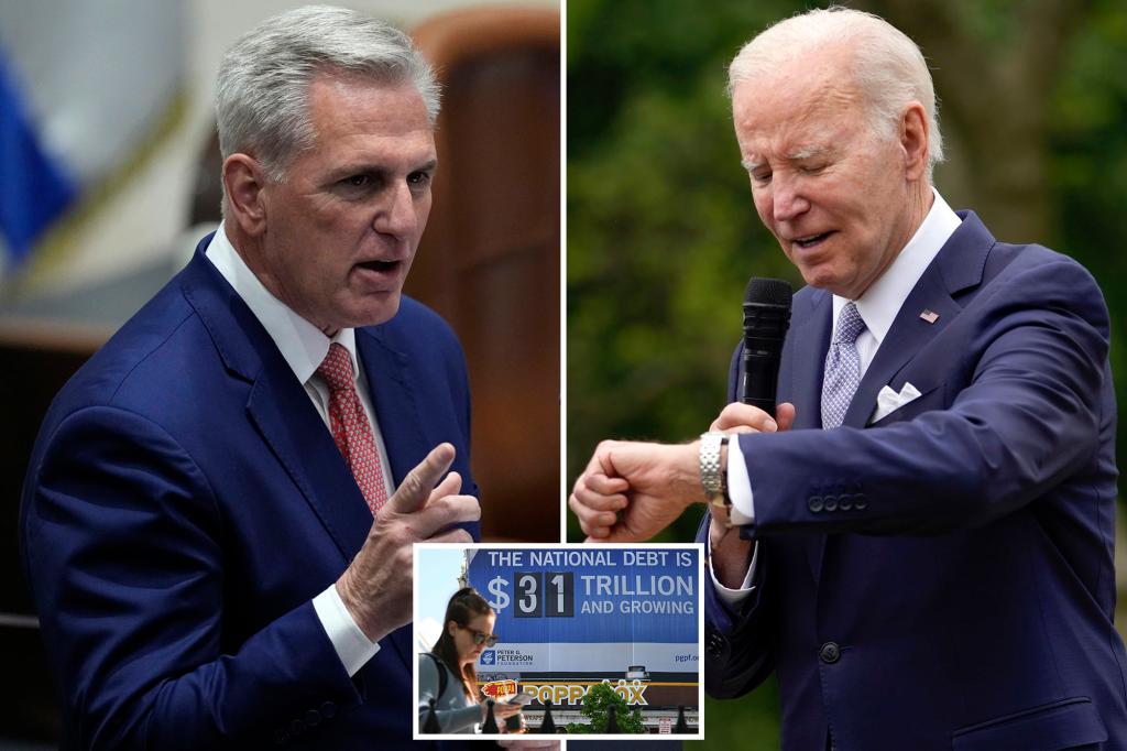 Debt ceiling talks between Biden and congressional leaders intensify.