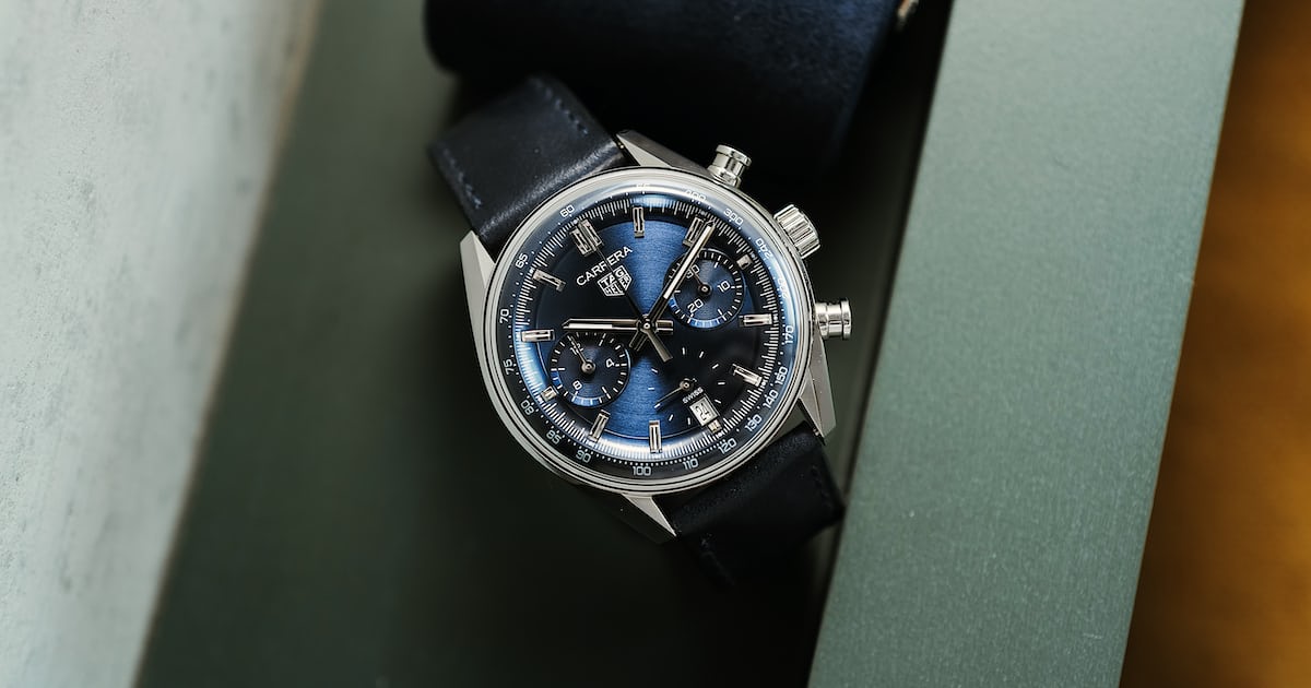 TAG Heuer's Carrera Chronograph Gets a Stylish Upgrade with 'Glassbox' Design.