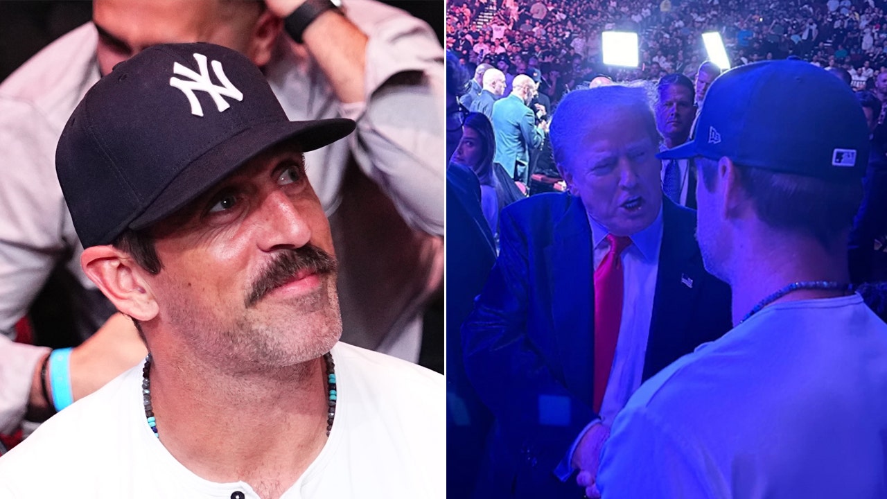 Featured image for Trump and Rodgers' UFC Encounter Sparks Social Media Buzz