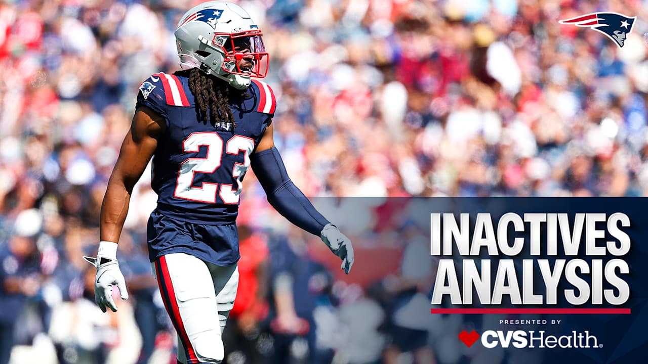 Patriots' Secondary Faces Tough Test Against Browns Amid Inactives and Injuries