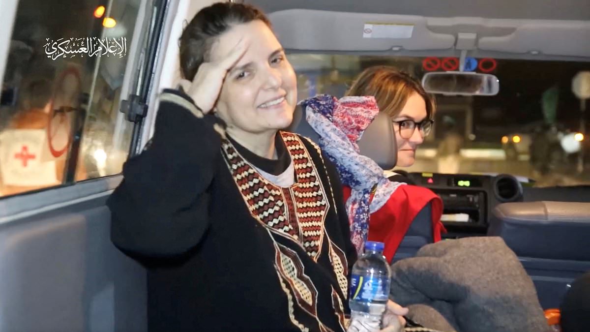 Unusual Bonding: Israeli Hostages Share Smiles and Handshakes with Hamas Captors