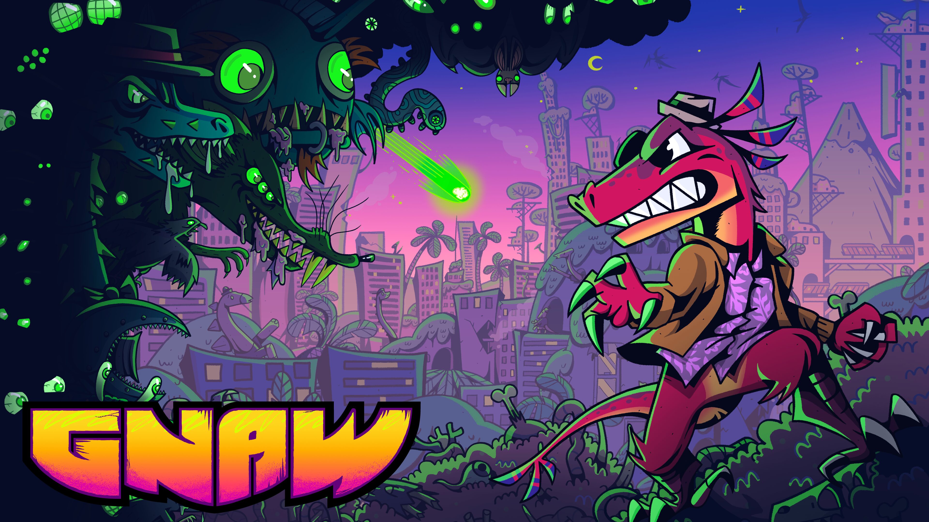 Featured image for GNAW: Pre-Apocalyptic Side-Scroller Launching in 2026 on Multiple Platforms