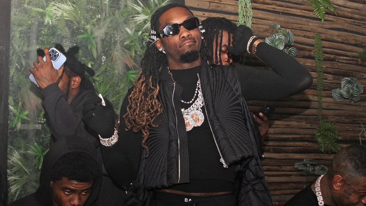 Featured image for "Offset's Birthday Bash in Miami: Busty Bombshells and Cardi B's Absence"