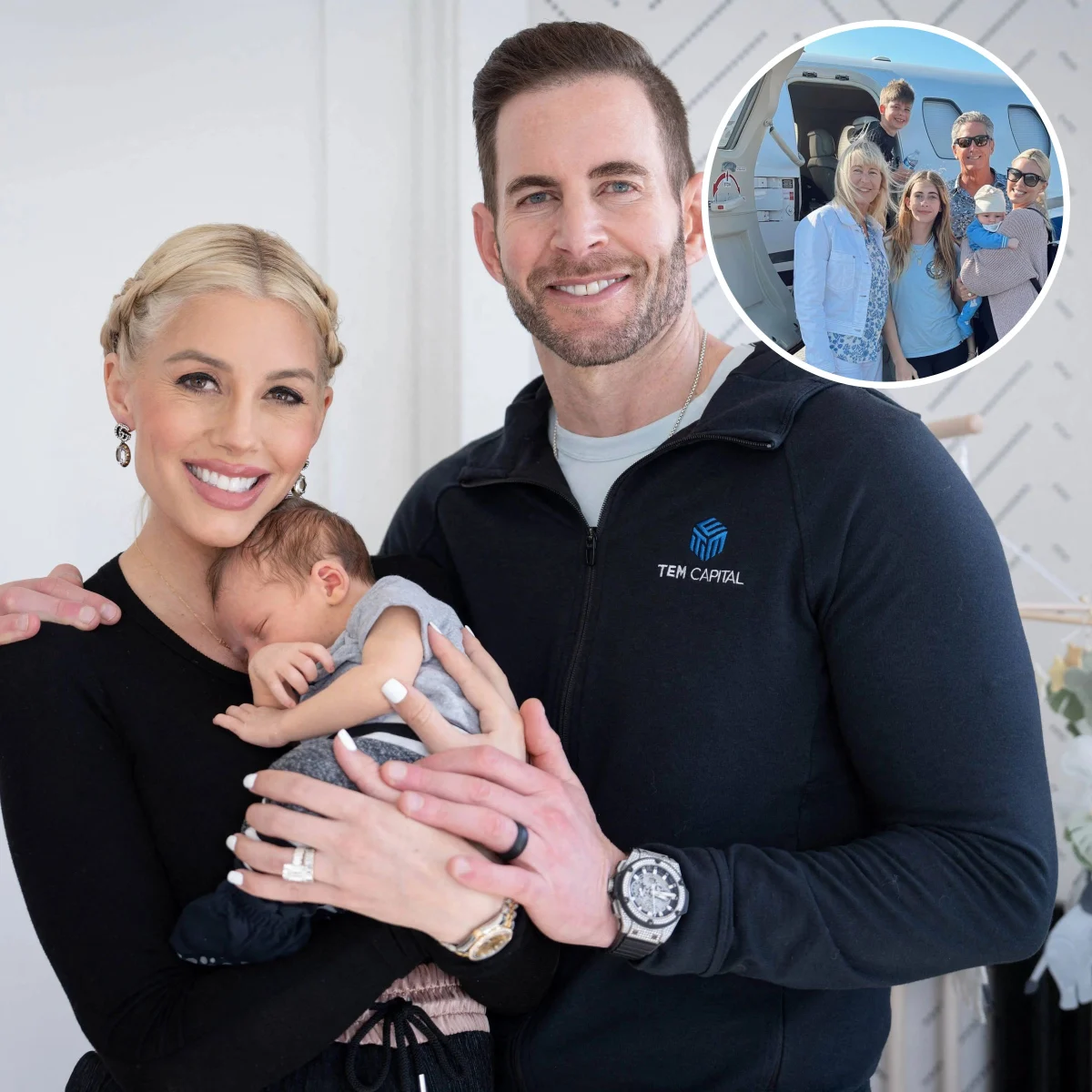 Heather Rae El Moussa Defends Private Jet Travel with Cryptic Message.