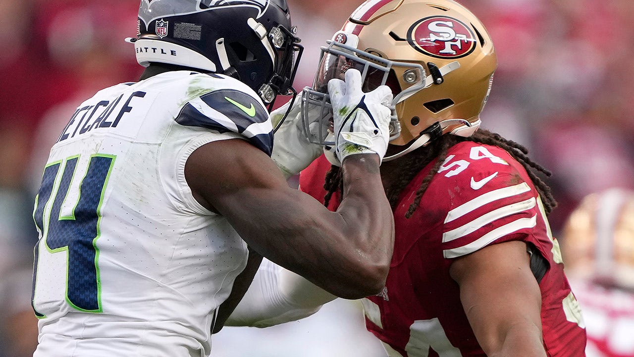 Featured image for "49ers' Win Marred by Ejections and Scuffle with Seahawks' DK Metcalf"