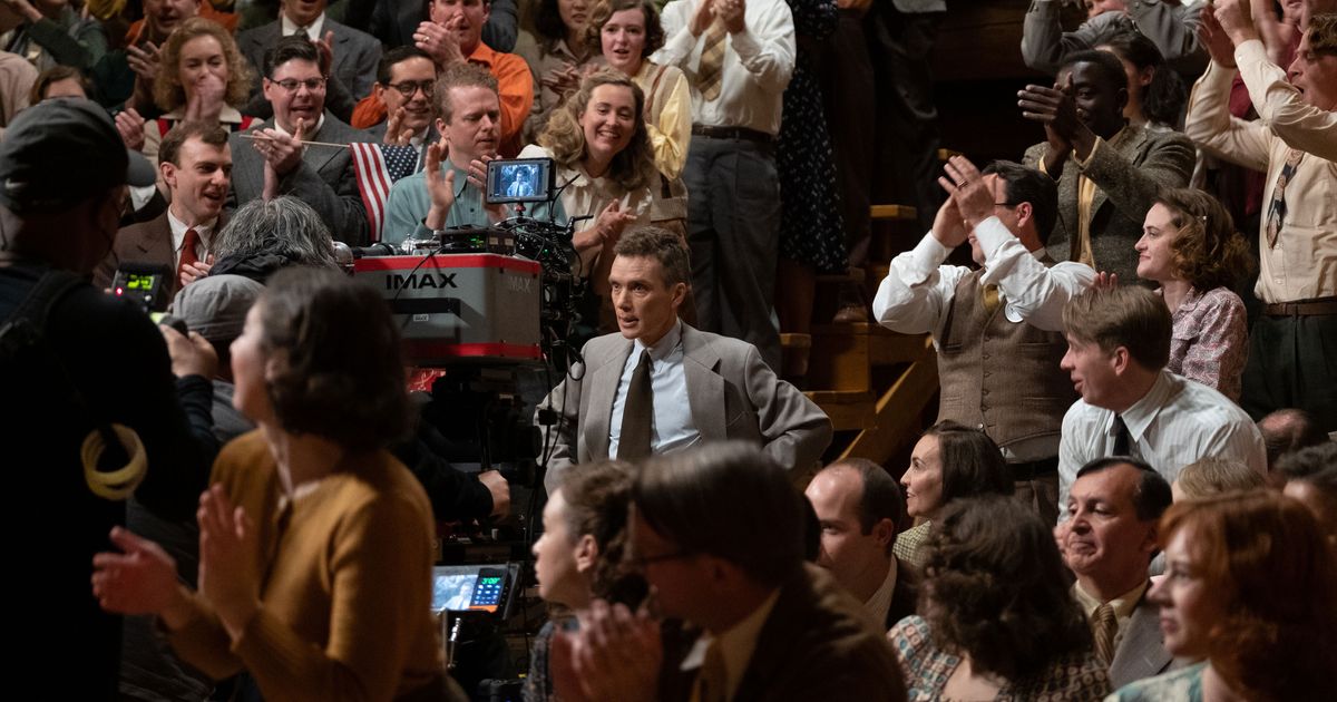 Christopher Nolan Teases Epic Biopic 'Oppenheimer' at CinemaCon