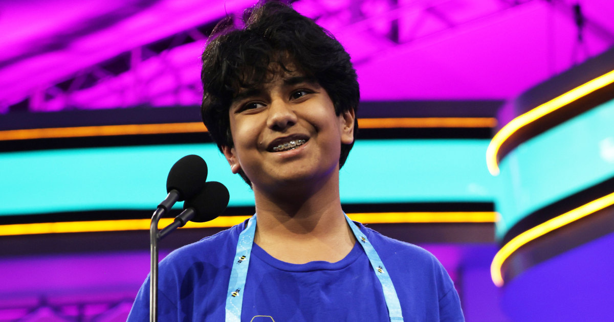 Featured image for "Florida Teen Dev Shah Wins National Spelling Bee with 'Psammophile'"