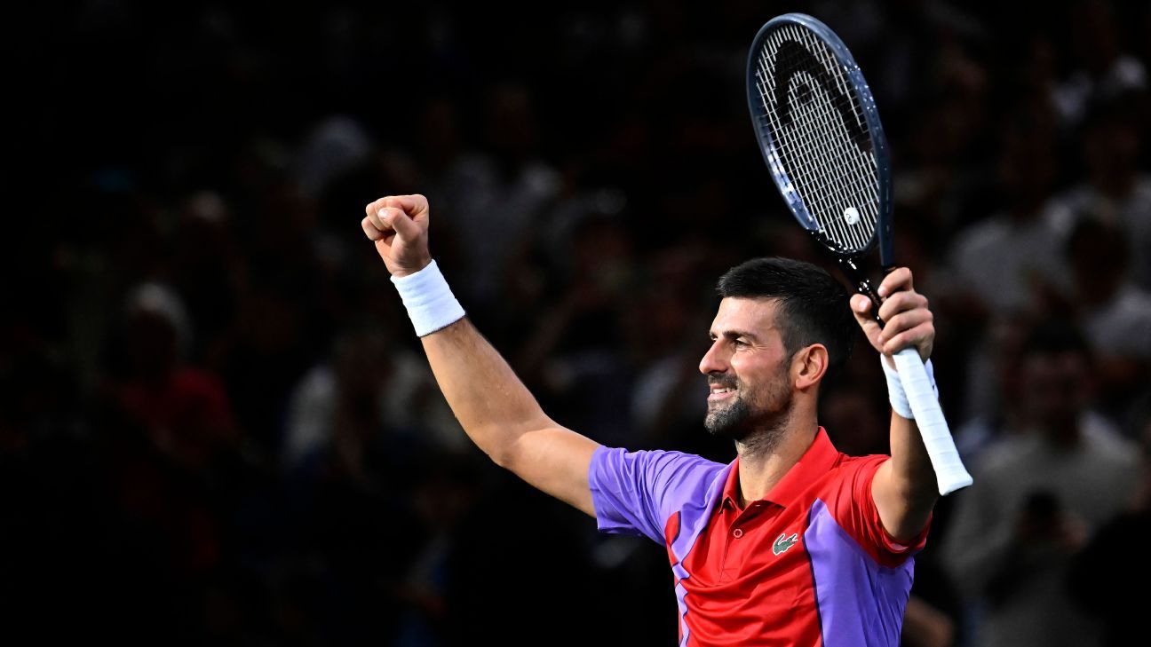 Featured image for "Novak Djokovic Dominates Paris Masters, Upsets and Comebacks Define Tournament"