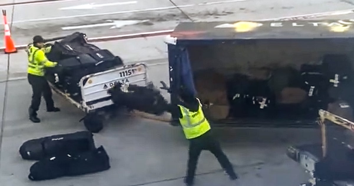 Delta Apologizes After Viral Video Shows Workers Mishandling College Golf Team's Clubs
