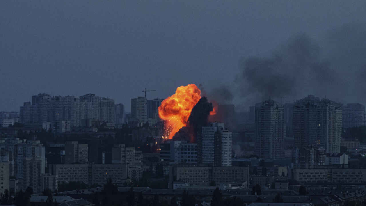 Featured image for Russia launches large-scale drone attacks on Kyiv and Odesa, hitting maternity hospital