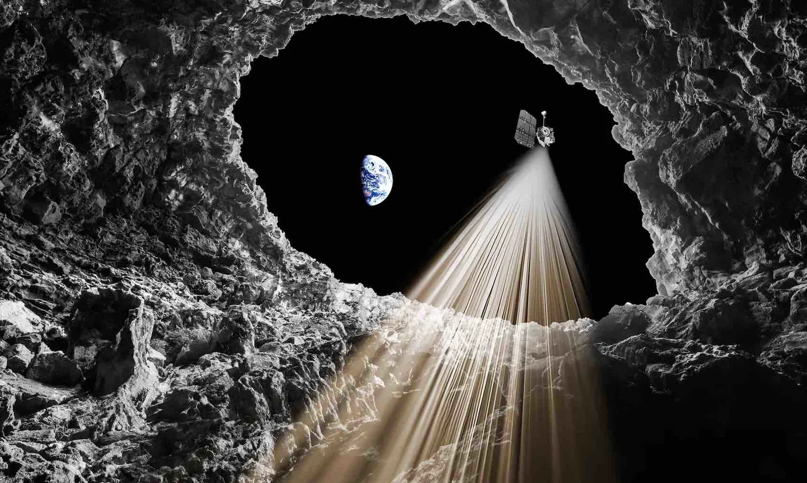 Featured image for NASA and AI Discover Hidden Cave Entrances on the Moon