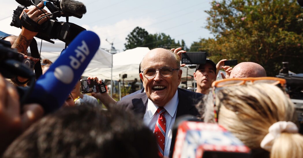 Judge Rules Giuliani Liable for Defaming Georgia Election Workers