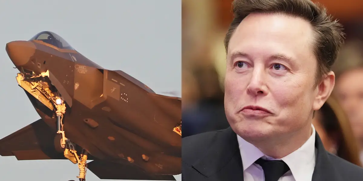Elon Musk Advocates for Drones Over Manned Jets, Criticizes F-35