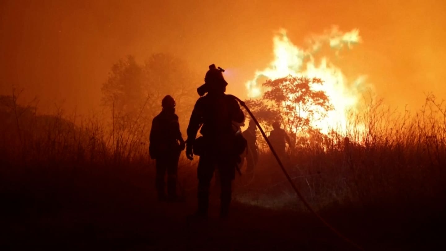"Greece's Battle Against Europe's Largest Recorded Wildfire"