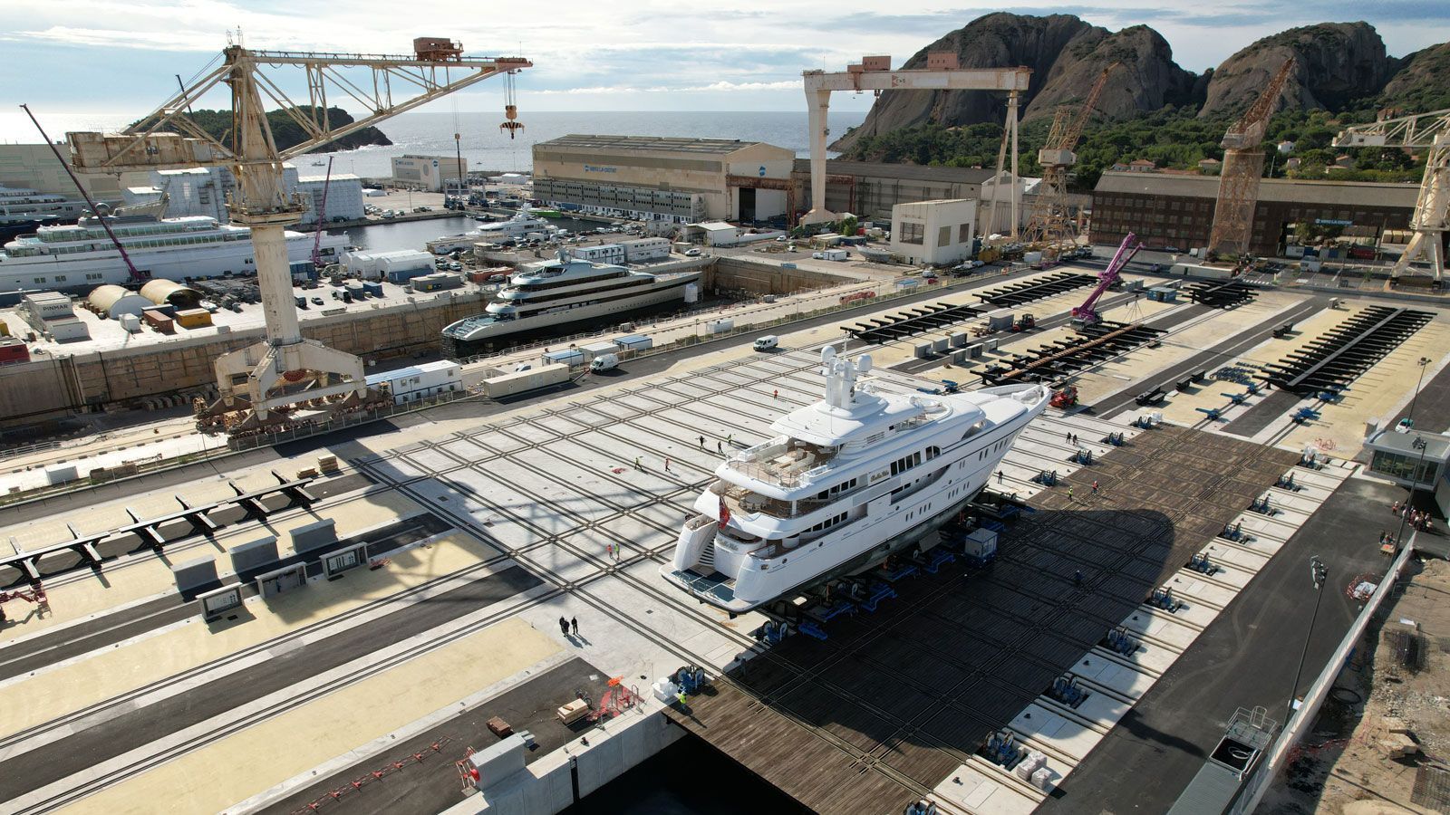 "Walmart heiress' vandalized superyacht undergoes 12-day repairs at top European shipyard"