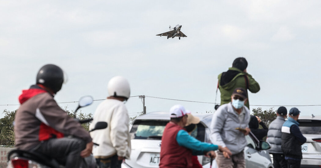 China Escalates Military Presence Near Taiwan with Largest Fleet Deployment