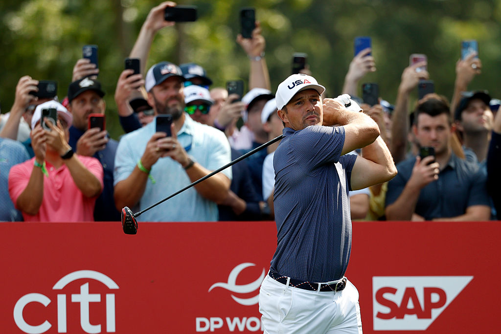 Featured image for Bryson DeChambeau Receives Support from U.S. Ryder Cup Teammates Amid Criticism
