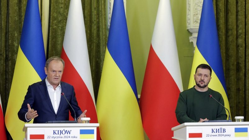 "Poland's Tusk Vows Unwavering Support for Ukraine Amid Russia's Aggression"