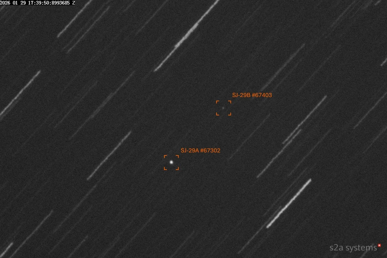 US GSSAP Sats Bracket China’s Shijian-29 in GEO