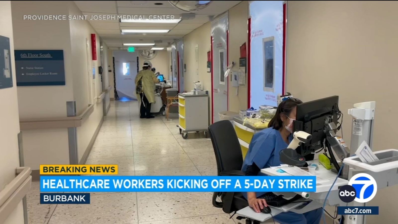 Featured image for Massive Healthcare Worker Strike Hits Providence St. Joseph in Burbank