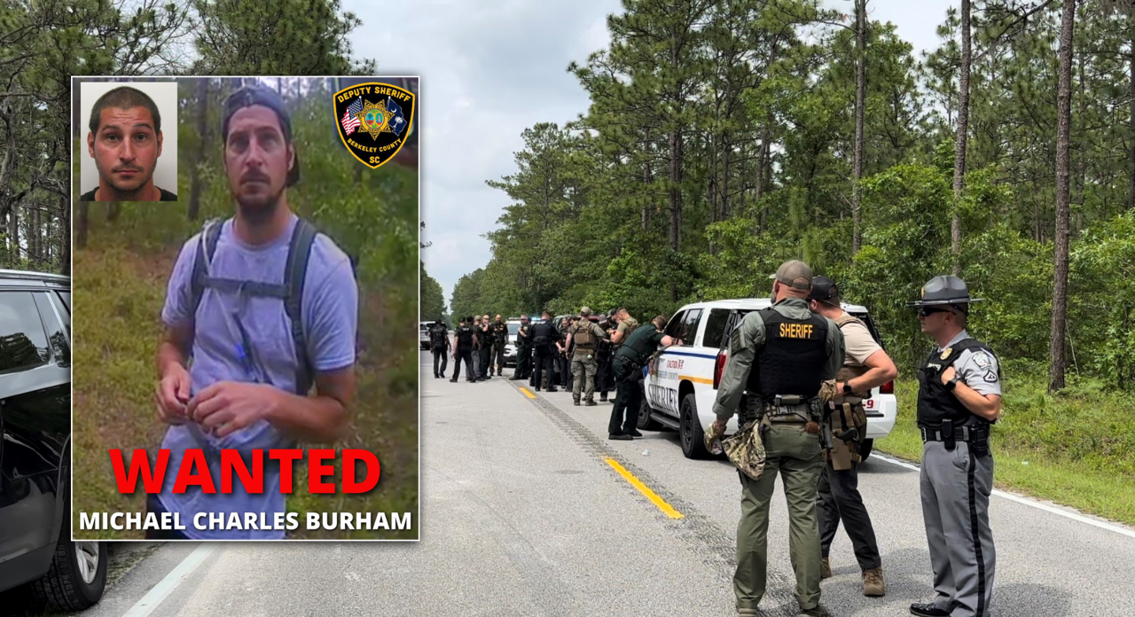 Featured image for Fugitive Michael Burham captured in South Carolina after extensive search