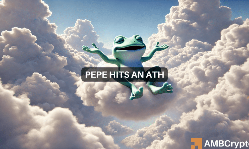 Featured image for Pepe Coin Surges to $11B Market Cap, Outpacing Uniswap