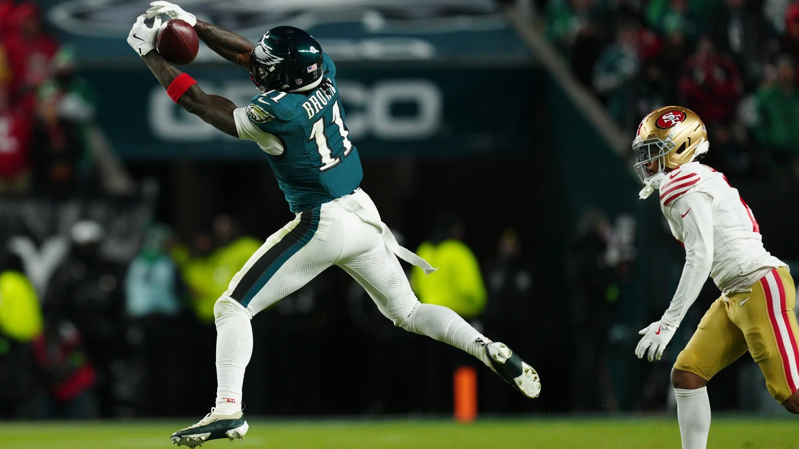 Playoff setback exposes Eagles' lingering issues as Brown-Sirianni spat headlines loss