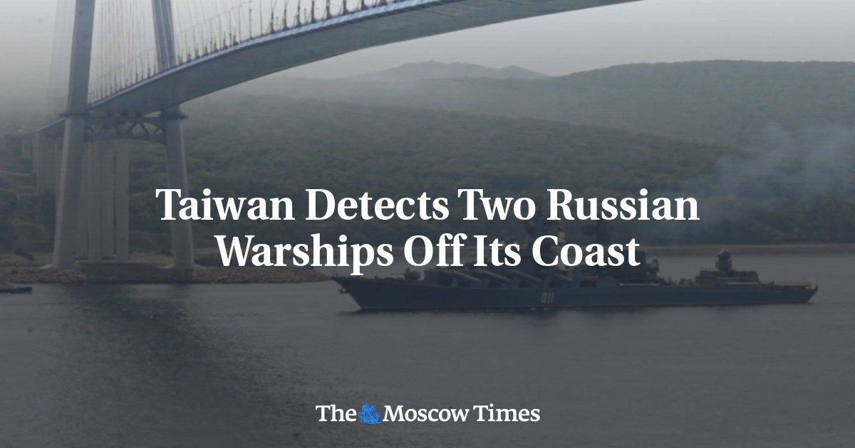 Russian Warships Spotted Near Taiwan's Coast