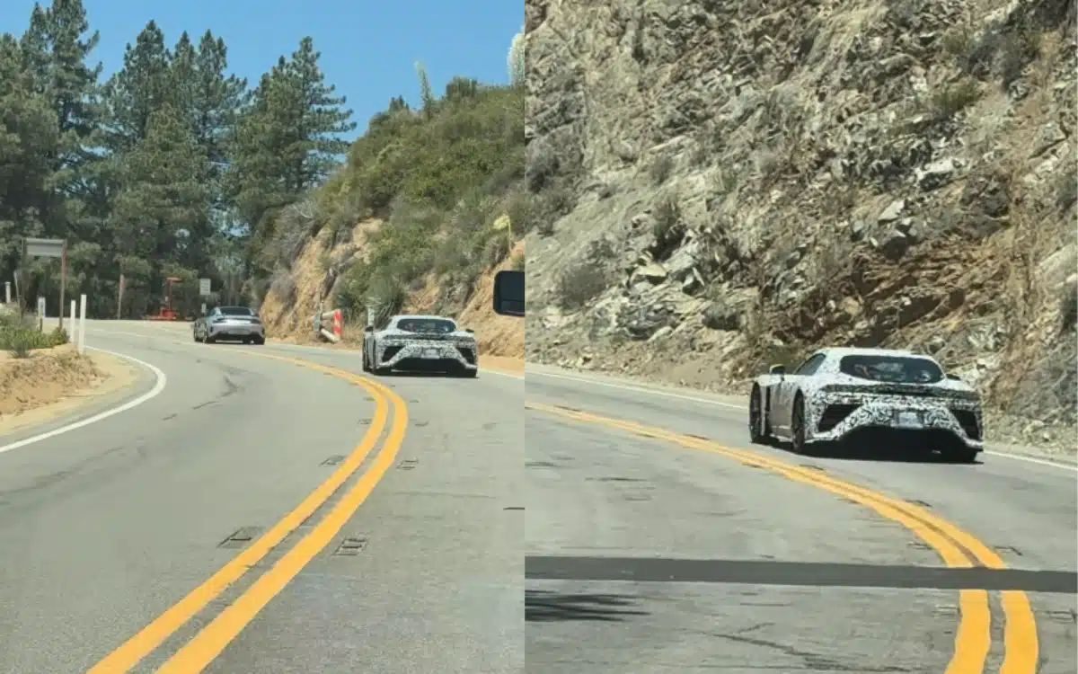 Featured image for Lexus LFR Supercar and Future Models Spotted Testing in California
