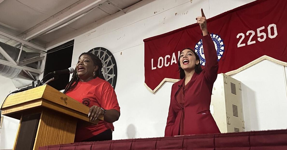 Featured image for Progressive Congresswomen Rally in Support of UAW Workers in Wentzville