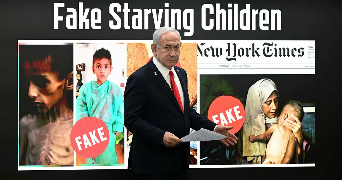 Featured image for Netanyahu Denies Gaza Hunger Amid Rising Malnutrition and International Criticism