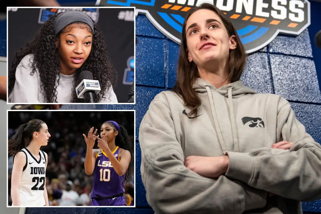 "Elite Eight Rivalry: Angel Reese and Caitlin Clark Address Trash Talking and Relationship Dynamics"