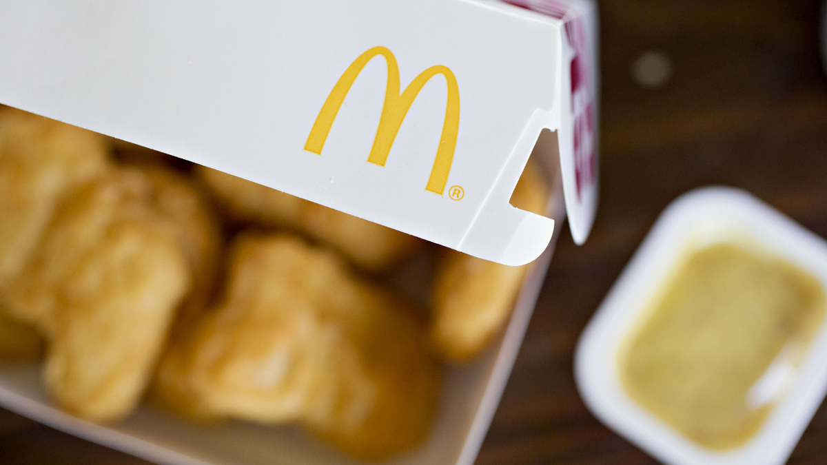 Featured image for McDonald's held liable for hot chicken nugget burn in split verdict.